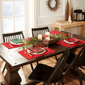 Threadmade Christmas Sentiments Placemat & Napkins - Set of 8 - image 2