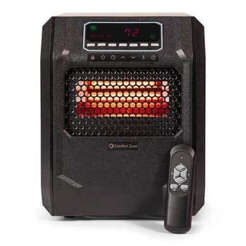 Comfort Zone Digital Quartz Infrared Heater with Remote - Boscov's