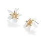 Betsey Johnson Starfish Flower Stud Earrings - image 3