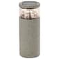 iZoom Solar Faux Concrete Bollard Light - image 1
