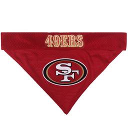 NFL San Francisco 49ers Reversible Pet Bandana