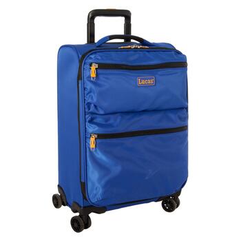 Lucas Ultra Light Weight Originals 20 EXP Spinner - Blue - Carry-On Luggage