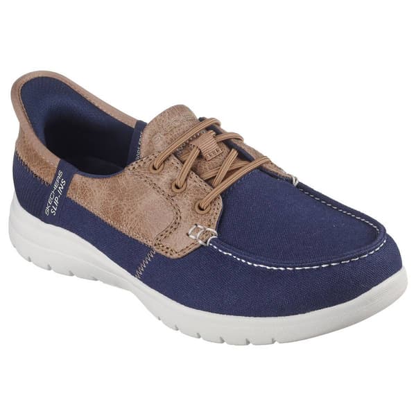 Womens Skechers Slip-Ins® On The Go Flex Palmilla Boat Shoes - Boscov's