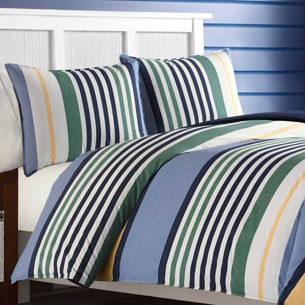 Nautica Dover Blue Comforter Sham Set
