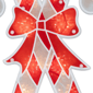 Northlight Candy Cane Christmas Window Silhouette - image 6