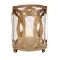 9th & Pike(R) Gold Metal Trellis Pattern Candle Holder - image 1