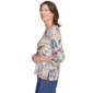 Womens Alfred Dunner Summer Solstice Twisted Paisley Tee - image 4