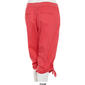 Plus Size da-sh 19in. Emma Knit Waist Capri Pants - image 2