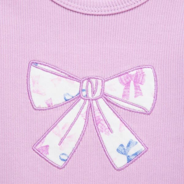 Baby Girl &#40;3-12M&#41; Little Me&#174; Pretty Bows Bodysuit & Pants Set
