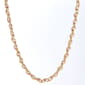 Design Collection 18in. Polished Rope Link Two-Tone Necklace - image 1