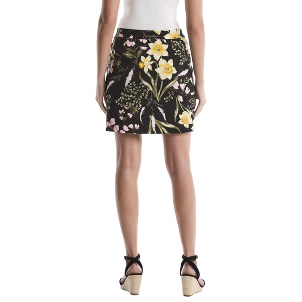 Womens Rafaella® Welt Pocket Floral Garden Skort