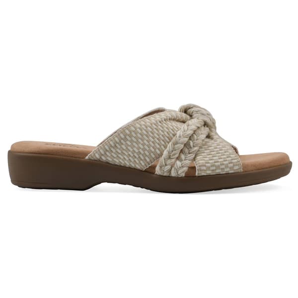 Womens Cliffs by White Mountain Blinding Slide Sandals