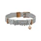 Shine Blessed Crystal Heart & Angel Wing Mesh Bracelet - image 1