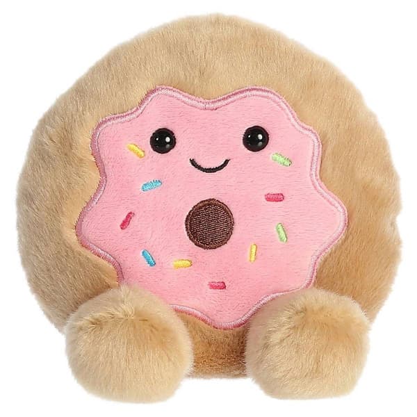 Palm Pals(tm) 4in. Claire Donut(tm) Eco Friendly Plush Beanie - image 