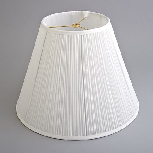 Fangio Lighting Mushroom Pleated Shade - White 16 - image 