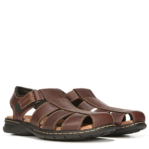 Mens Dr. Scholl's Gaston Fisherman Strappy Sandals - Briar - image 