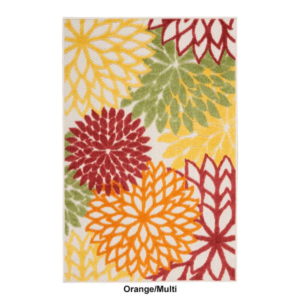 Nourison Aloha Tropical Indoor/Outdoor Area Rug