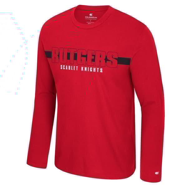 Mens Colosseum Rutgers Long Sleeve Tee