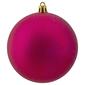 Northlight Seasonal 12ct. Magenta Christmas Ball Ornaments - image 3