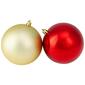 Northlight Seasonal 50ct. 2-Finish Christmas Ball Ornaments - image 3