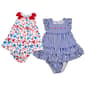 Baby Girl (12-24M) Rare Editions 2pk. Americana Dresses - image 1