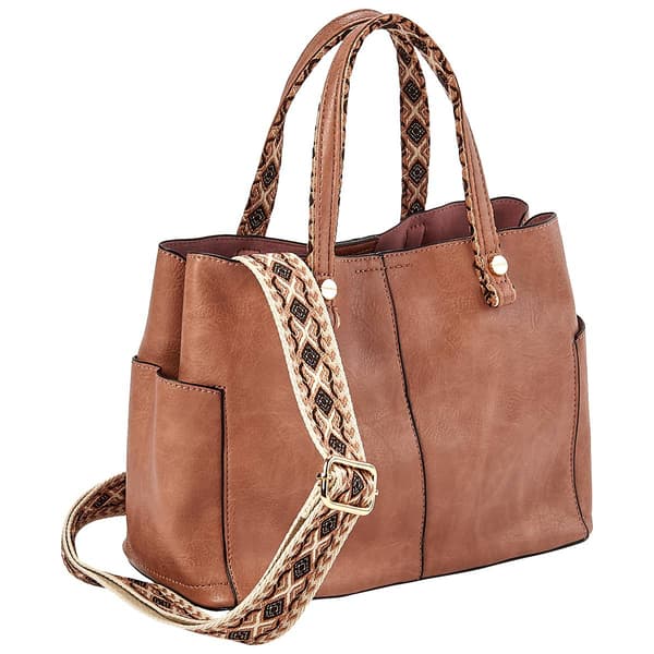DS Fashion NY Triple Compartment Satchel