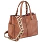 DS Fashion NY Triple Compartment Satchel - image 3