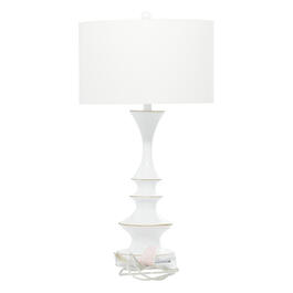 9th & Pike&#174; White Iron Traditional Table Lamp