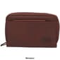 Womens Julia Buxton Double Zip Indexer Wallet - image 6