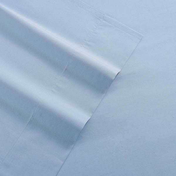 Nautica Solid Cotton Percale Sheet Set