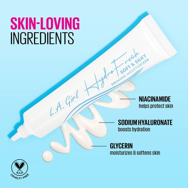L.A. Girl Hydro Fresh Soft & Silky Priming Moisturizer