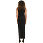 Juniors Jump Sol Mesh Funnel Neck Side Slit Dress - image 3