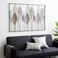 9th & Pike&#174; Large Textured Metal Leaf Wall Art - image 3