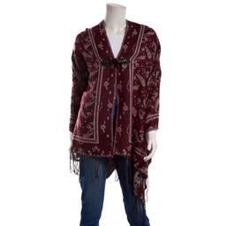 Womens Renshun Jaquard Cape