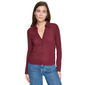 Womens DKNY Jeans Ripple Knit Lace Slim Fit Side Ruched Button F - image 1
