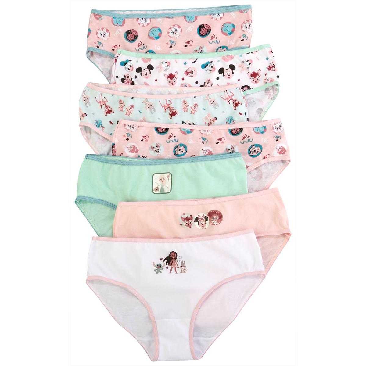 Girls Disney 7pk. Briefs Underwear