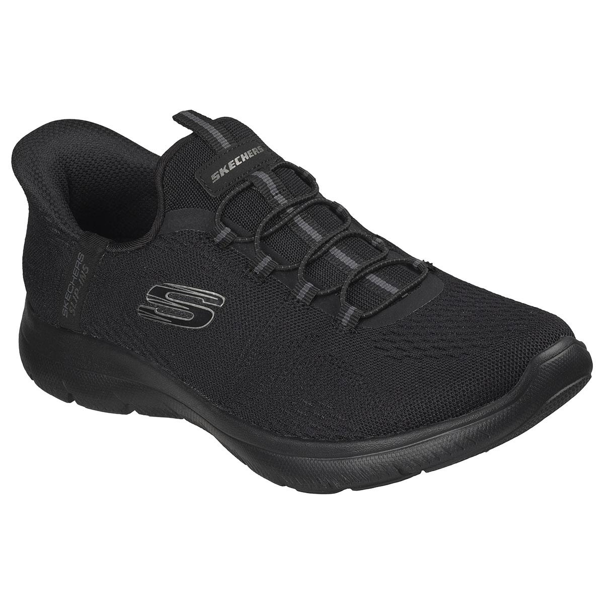 Womens Skechers Slip-ins® Summits Dream Chaser Athletic Sneakers, Black, 6 M