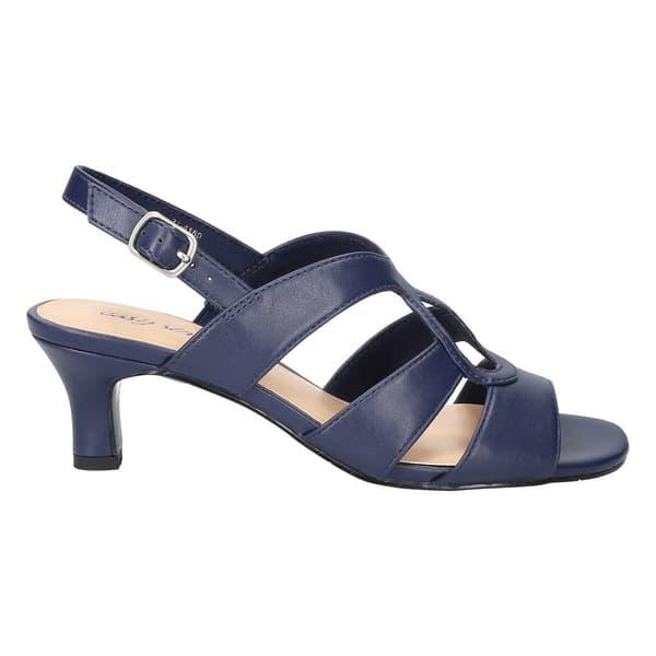 Womens Easy Street Zella Slingback Heeled Dress Sandals