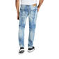 Young Mens Akademiks 5 Pocket Rip Repair Denim Jeans - image 7