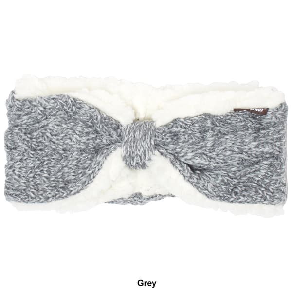 Womens MUK LUKS® Knotted Lurex Cable Headband