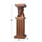 9th & Pike® Brown Polystone Traditional Pedestal Table - image 5