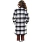 Juniors Love Tree Serena Faux Wool Long Fit Coat - image 2