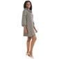 Womens Robbie Bee 3/4 Sleeve Houndstooth Knit Dress - image 4