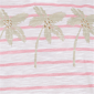 Womens Hearts of Palm Bloom Service Tropical Stripe Blouse - image 6