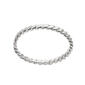 Marsala Sterling Silver Rope Band Ring - image 1