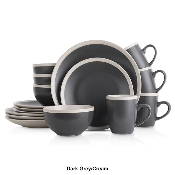 Stone Lain Serenity 16pc. Stoneware Dinnerware Set
