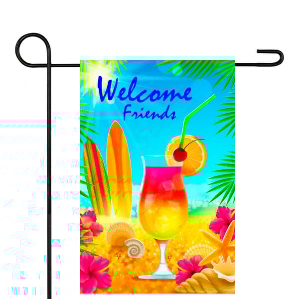 Northlight Seasonal Tropical Beach Outdoor Garden Flag