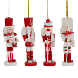 Northlight 4ct. Nutcracker Soldiers Wooden Christmas Ornaments