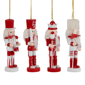 Northlight 4ct. Nutcracker Soldiers Wooden Christmas Ornaments - image 4