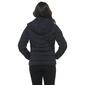 Juniors How Dare U Fitted Faux Fur Hooded Puffer Coat - image 2